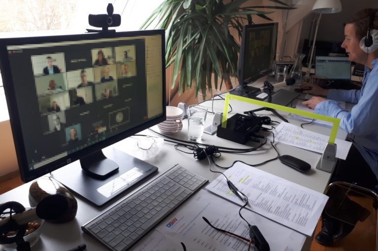Remote Interpreting: Dolmetsch-Hub in unserem Büro