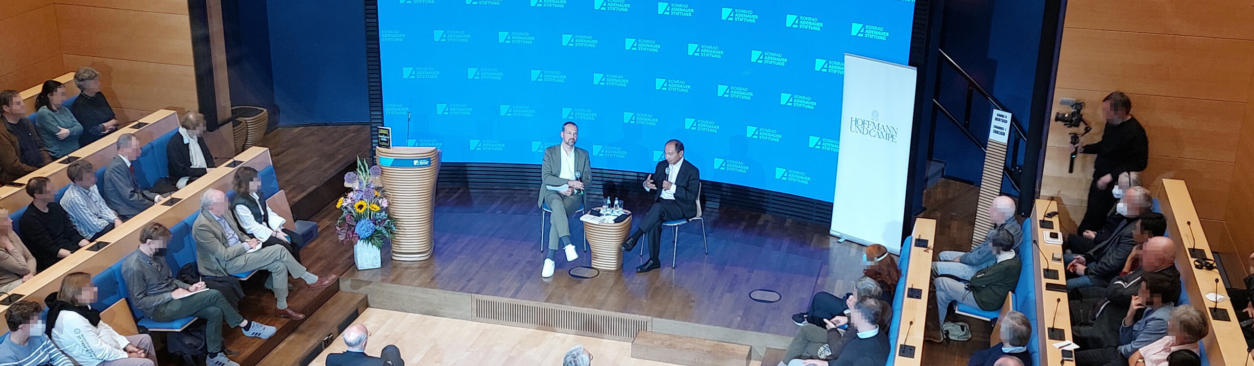 Dr. Francis Fukuyama bei Buchpräsentation in Konrad-Adenauer-Stiftung