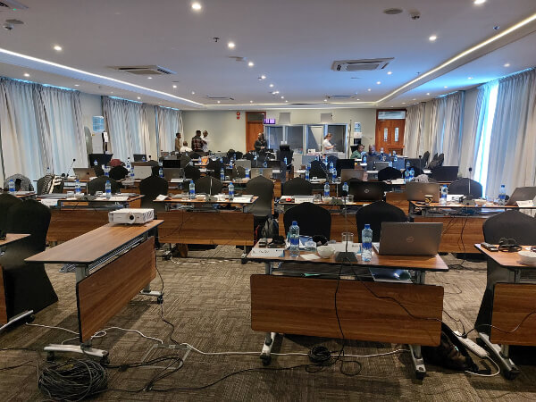 Konferenzsaal in Tansania