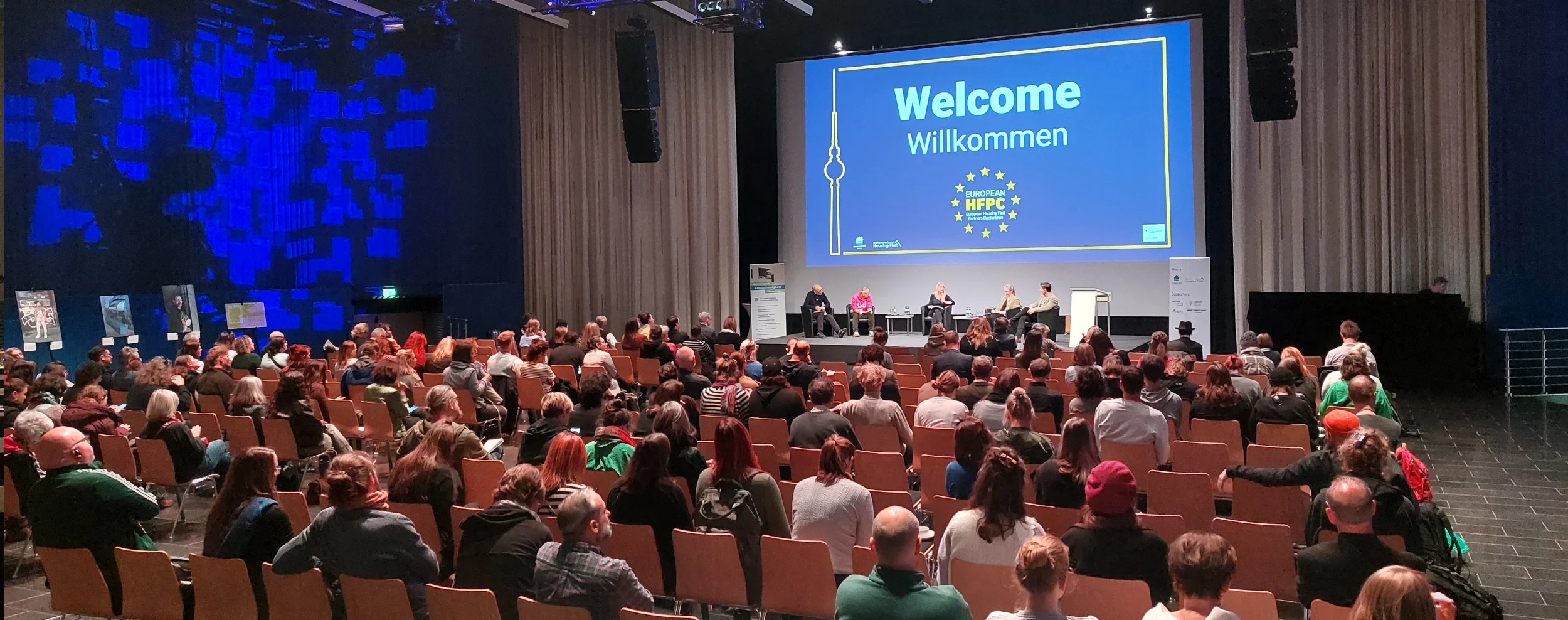 Erste Housing-First-Konferenz in Europa, Berlin, November 2025